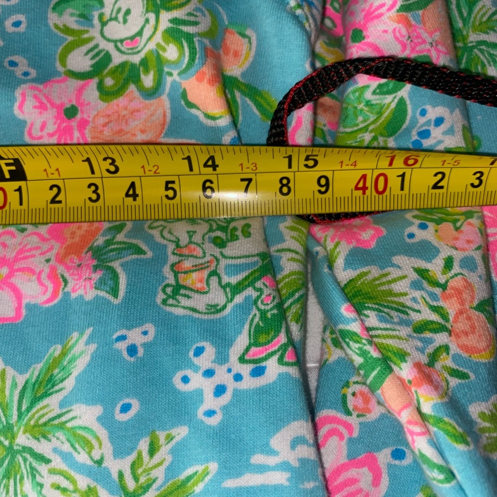 Lilly Pulitzer Blue and Pink Floral Top. Disney print. - Picture 5 of 7